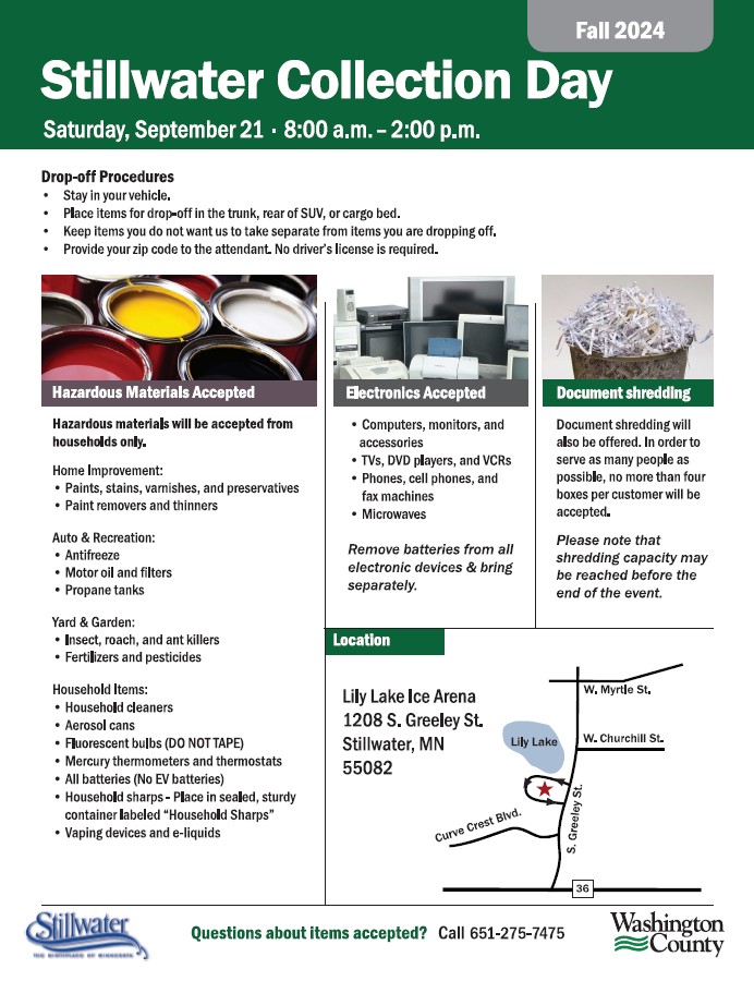 September Hazardous Collection Day